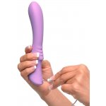 ELASTYCZNY WIBRATOR ZE STYMULACJĄ PUNKTU G 18,5CM