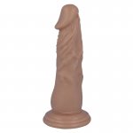 REALISTYCZNY PENIS DILDO Z PRZYSSAWKĄ 16,6CM CIELISTY 