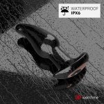 SILIKONOWA ZATYCZKA ANALNA ANBIGUO AMADEUS Z OBRACANYMI KORALIKAMI CZARNA